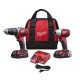 2697-22CT COMBO INALÁMBRICO DE 2 HERRAMIENTAS ROTOMARTILLO 1/2? M18™ +  LLAVE DE IMPACTO COMPACTA HEXAGONAL 1/4?  M18™ CON CARB